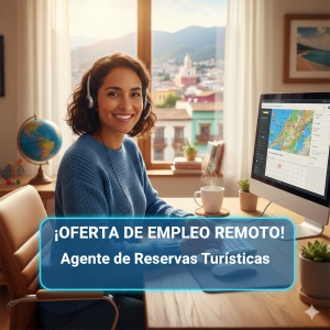 Agente de reservas 100% Remoto